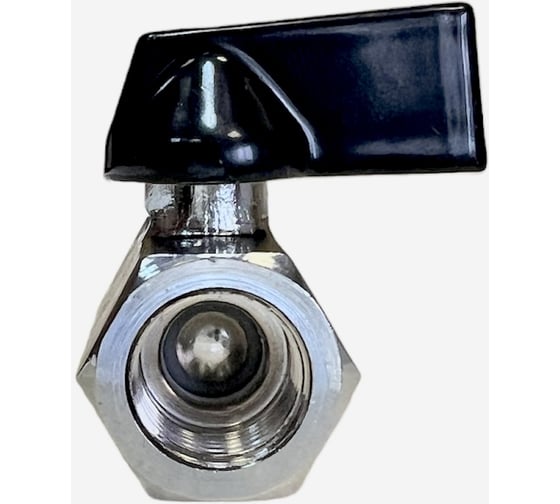 Шаровой кран переходник Pegas pneumatic резьба внутренняя 1/4" FXF  4403