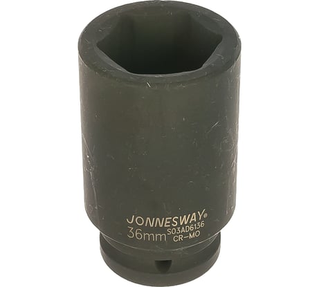 Ударная глубокая торцевая головка 3/4"DR (36 мм) Jonnesway S03AD6136