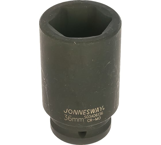 Ударная глубокая торцевая головка 3/4"DR (36 мм) Jonnesway S03AD6136 1