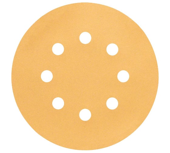 Шлифлисты C470 Best for Wood+Paint 50 шт, 125 мм, K220, 8 отверстий Bosch 2608621001 1