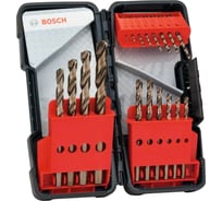 Набор сверл ToughBox HSS-Co 18 шт, 1-10 мм Bosch 2607017047