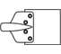 Лопата большая плоская 28 мм в кейсе для отбойного молотка К 2050 SPARKY 182858 1