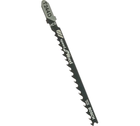 Пильное полотно для лобзиков по дереву T244D HCS 25 шт. Bosch 2608633626