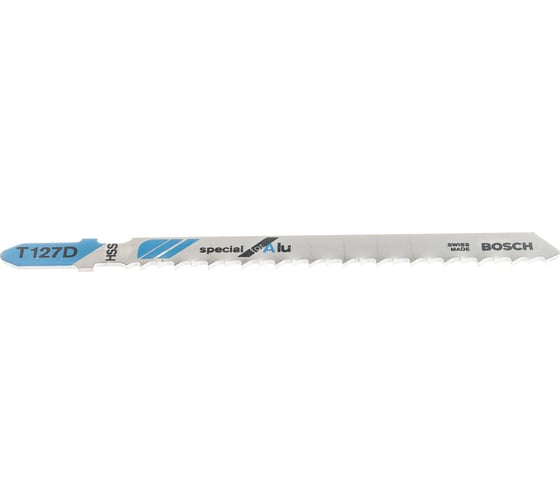 Пилки для лобзиков по металлу T127D HSS (74 мм) 3 шт. BOSCH 2608631508
