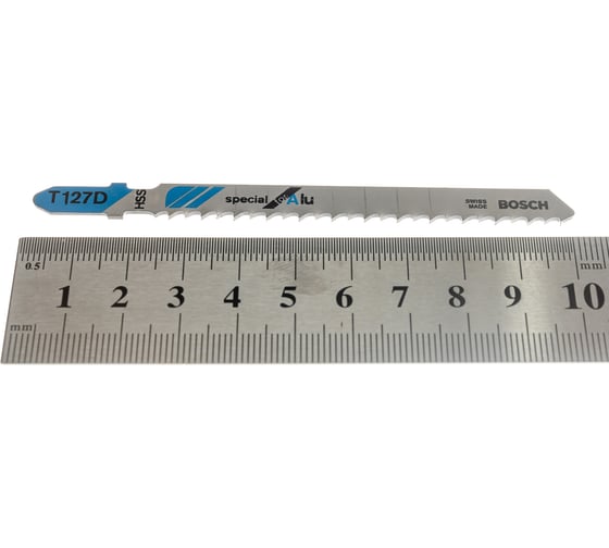 Пилки для лобзиков по металлу T127D HSS (74 мм) 3 шт. BOSCH 2608631508