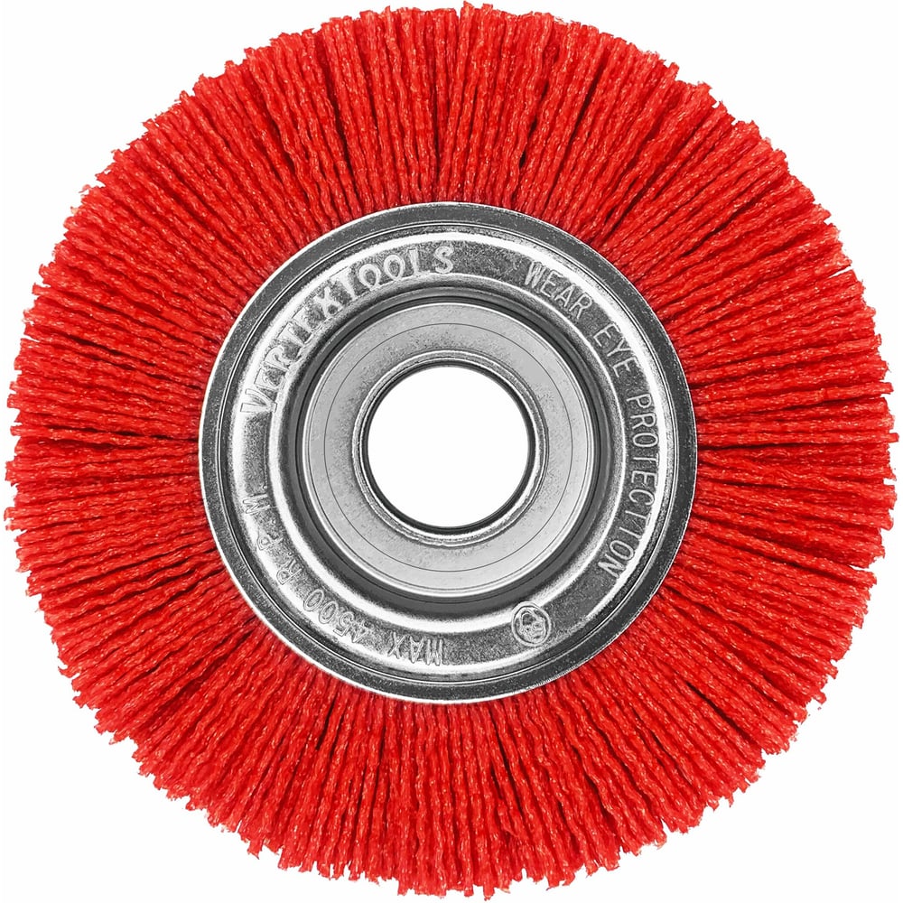 Щетка нейлоновая плоская ДЛЯ УШМ 125 мм vertextools 22400-125 ...