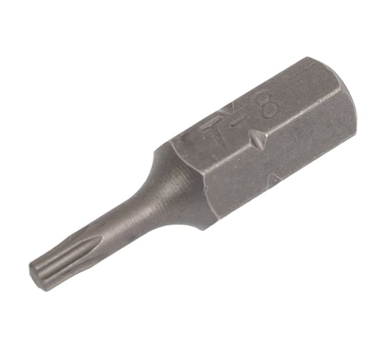 Биты для шуруповертa Torx 8, 25 мм, сталь S2, 10 шт NOVOCRAFT B44-11-02508S 1