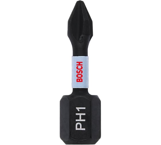 Биты Impact Control PH1, 25 мм, 2 шт Bosch 2608522468 1