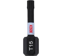 Биты Impact Control T15, 25 мм, 2 шт Bosch 2608522473