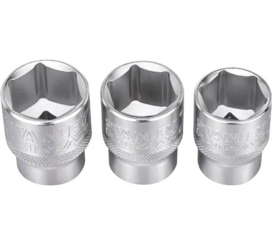 Набор торцевых головок FM 21-22-24 мм, 1/2", 3 шт Stanley FMMT17095-0