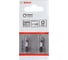 Биты Impact Control PZ1, 25 мм, 2 шт Bosch 2608522400 4