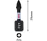 Биты Impact Control PZ1, 25 мм, 2 шт Bosch 2608522400 5