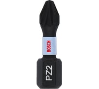 Биты Impact Control PZ2, 25 мм, 2 шт Bosch 2608522401