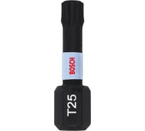 Биты Impact Control T25, 25 мм, 2 шт Bosch 2608522475