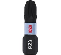 Биты Impact Control PZ3, 25 мм, 2 шт Bosch 2608522402