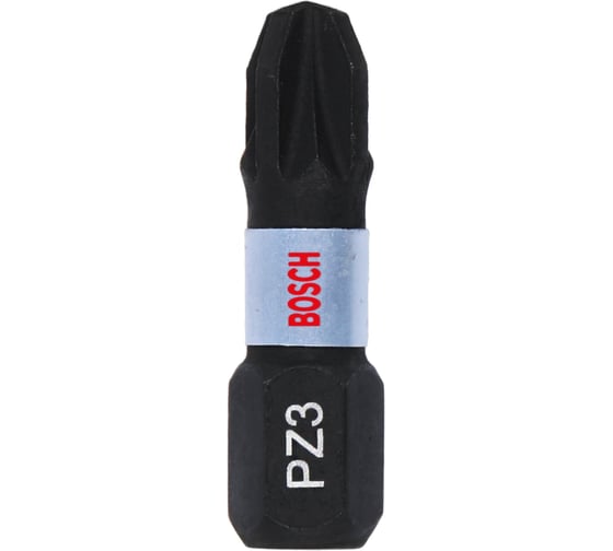 Биты Impact Control PZ3, 25 мм, 2 шт Bosch 2608522402 1