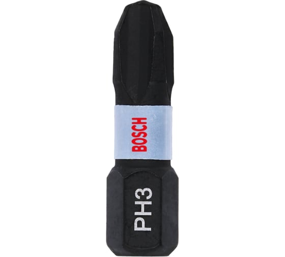 Биты Impact Control PH3, 25 мм, 2 шт Bosch 2608522469