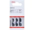 Биты Impact Control 3 шт, 25 мм, PH1, PH2, PH3 Bosch 2608522470 2