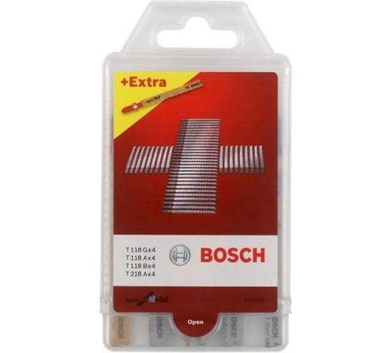 Набор пилок для лобзика по металлу 16 шт. Bosch 2.607.010.557 1