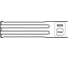 Хвостовик трамбовочной пластины SDS-max BOSCH 1618609003 2