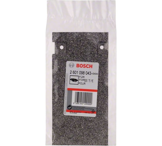 Пластина графитовая для ленточных шлифмашин GBS 75 AE/AE Set BOSCH 2601098043