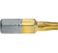 Бита Торх Т40 (хвостовик шестигранный 1/4"; 25 мм) 3шт. BOSCH 2607001697