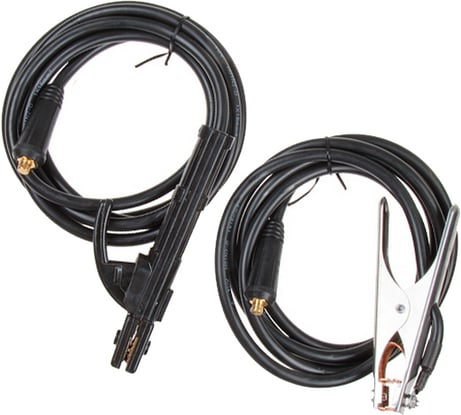 Комплект сварочный для MMA, 200А, 3 м, разъем DX25 SOLARIS WA-4211