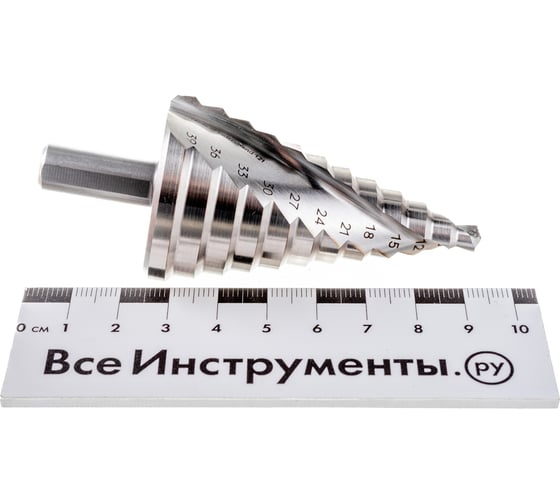 Сверло ступенчатое HSS (12 ступеней; 6-39 мм) BOSCH 2.608.597.521