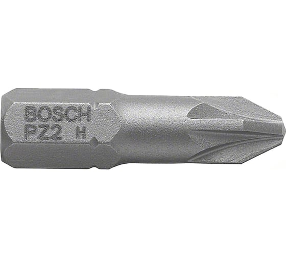 Бита Pz2 25 шт. (хвостовик шестигранный 1/4"; 25 мм) BOSCH 2.607.001.560