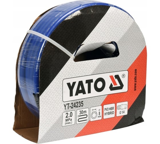 Шланг гибридный 1/4", 30 м YATO YT-24235