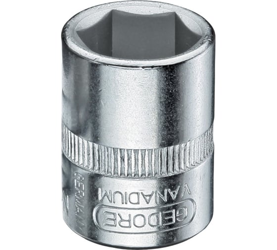 Головка торцевая шестигранная 6 мм, 1/4" GEDORE 6165830 1