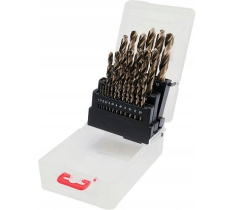 Набор сверл по металлу 25 шт, 1-13 мм YATO YT-41605