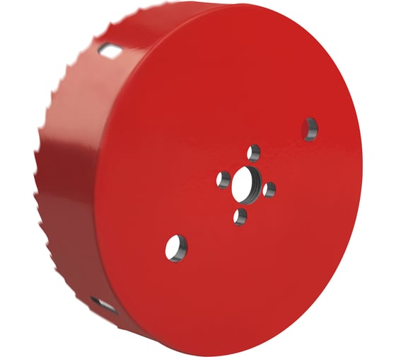 Коронка биметаллическая по металлу 140 мм vertextools 2525-140