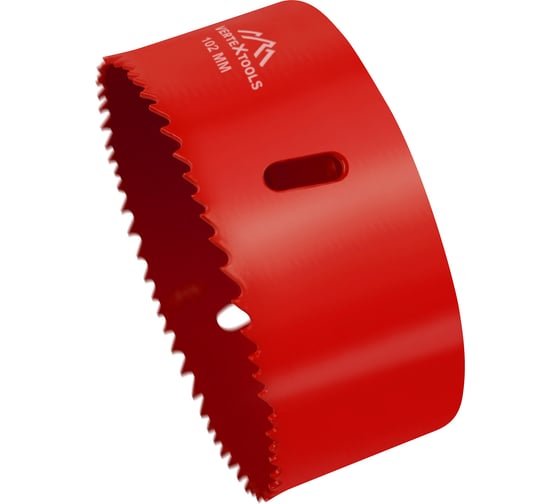 Коронка биметаллическая по металлу 102 мм vertextools 2525-102