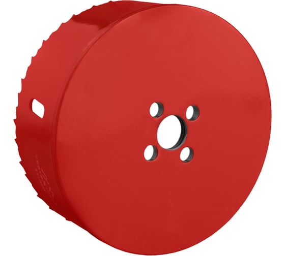 Коронка биметаллическая по металлу 110 мм vertextools 2525-110