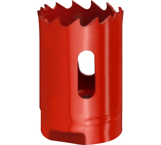 Коронка биметаллическая по металлу 28 мм vertextools 2525-28 1