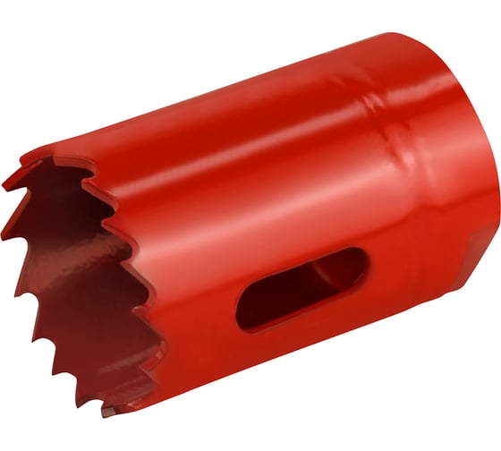 Коронка биметаллическая по металлу 28 мм vertextools 2525-28
