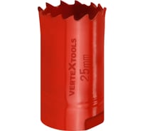 Коронка биметаллическая по металлу 25 мм vertextools 2525-25