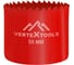 Коронка биметаллическая по металлу 55 мм vertextools 2525-55 1