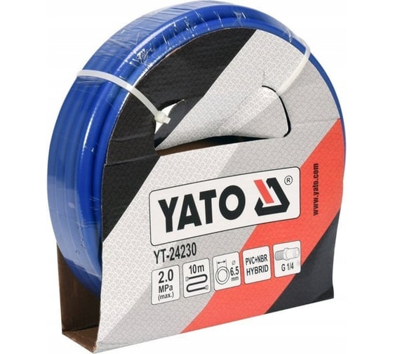 Шланг гибридный 1/4", 10 м YATO YT-24230