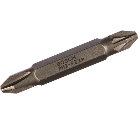 Бита двухсторонняя 1 шт. ( Ph2/Pz2; 45 мм) BOSCH 2.607.001.743 1