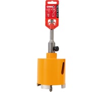 Коронка алмазная по бетону 75х90 мм, M16х110 мм, SDS-PLUS блистер Спец 630102