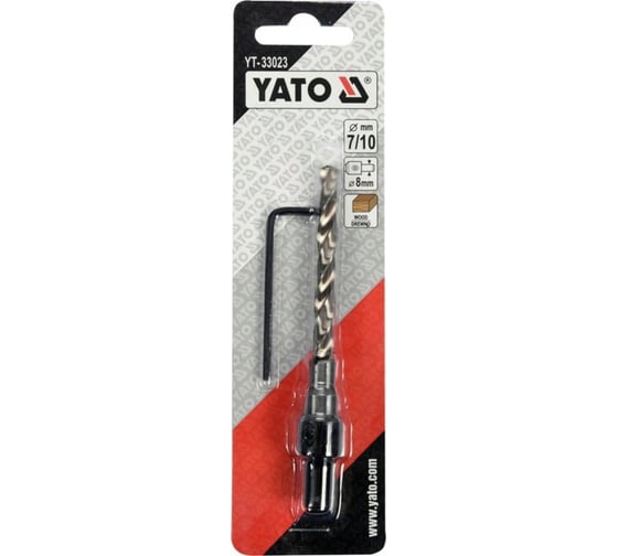 Сверло под конфирмат 7-10 мм YATO YT-33023