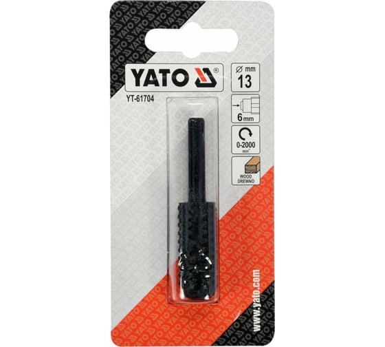 Бор-фреза по дереву овальная 13 мм YATO YT-61704