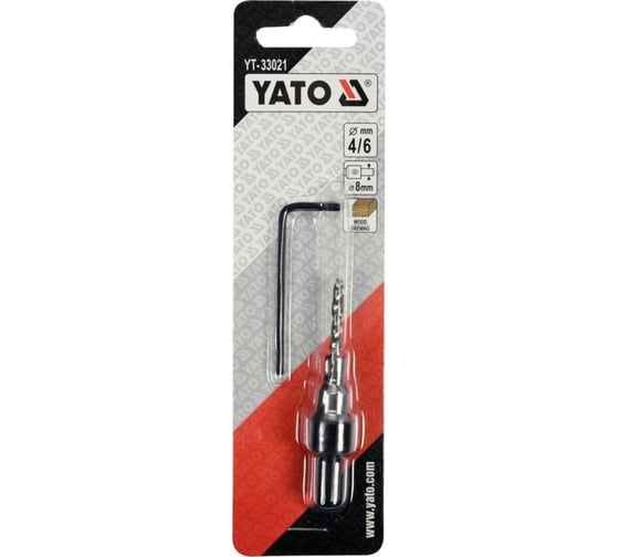 Сверло под конфирмат 4-6 мм YATO YT-33021