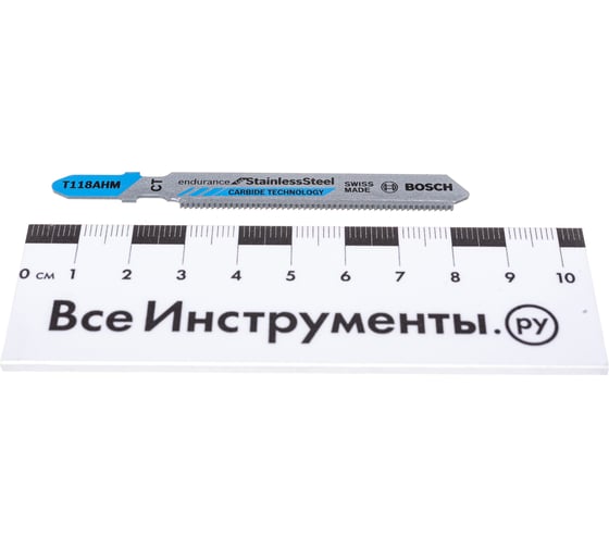 Пилки T118AHM для лобзиков 3 шт. (59 мм; Inox) Bosch 2.608.630.663