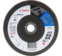 Круг лепестковый для УШМ (180 мм; К80) Bosch 2.608.606.739