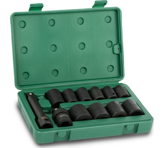 Головки ударные дюймовые 1/2", 12 предметов Sata 09008
