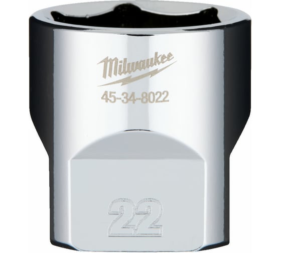 Головка 6-гранная 22 мм, 3/8" Milwaukee 4932479998 1