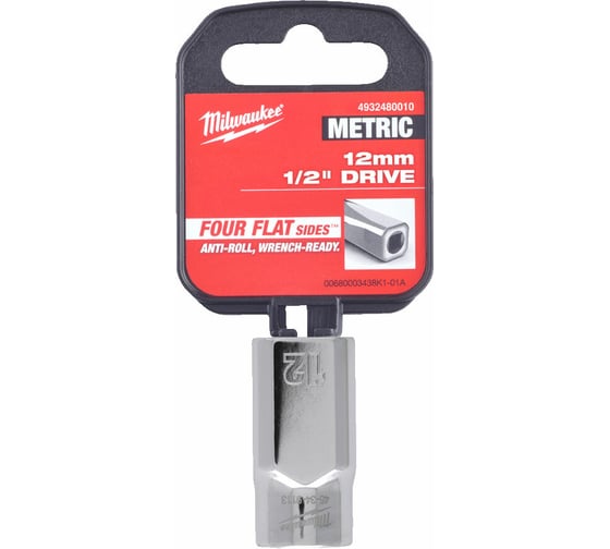 Головка 6-гранная 12 мм, 1/2" Milwaukee 4932480010 1